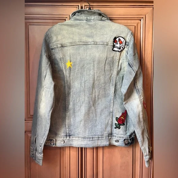 NWT Embellish Men’s Devin Denim Jacket